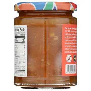 Sicilian Blood Orange Marmalade - Natural Gourmet Spread