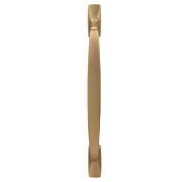 Amerock | Cabinet Pull | Golden Champagne | 6-5/16 inch (160 mm) Center to Center | Highland Ridge |...