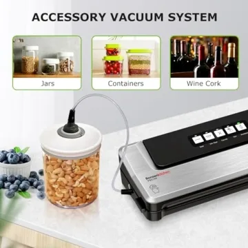 Bonsenkitchen Vacuum Sealing Machine for Fresh Food