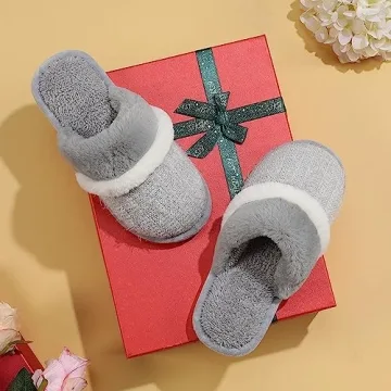 GOEWY Cozy Slippers for Women - Memory Foam Comfort