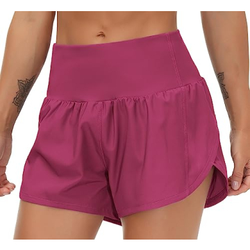 High Waisted Running Shorts Quick Dry for Women