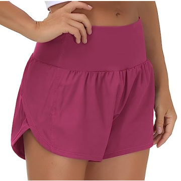 High Waisted Running Shorts Quick Dry for Women
