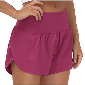 High Waisted Running Shorts Quick Dry for Women