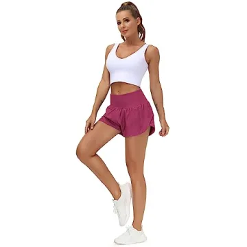 High Waisted Running Shorts Quick Dry for Women