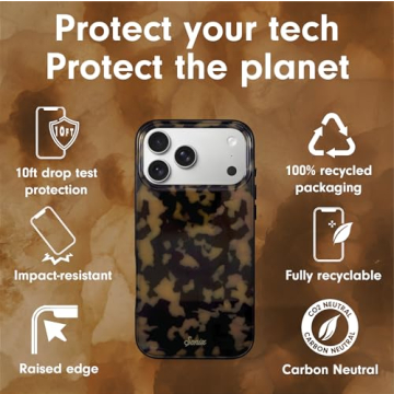 Sonix Case for iPhone 17 Pro Max | Stylish MagSafe Protection | Durable Tortoiseshell Brown