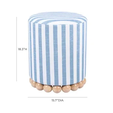 Stylish Tov Furniture Dex Round Ottoman for All Spaces