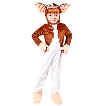 Adorable Rubies Baby/Toddler Gremlins Gizmo Costume Jumpsuit and Headpiece for Kids in 2T Size