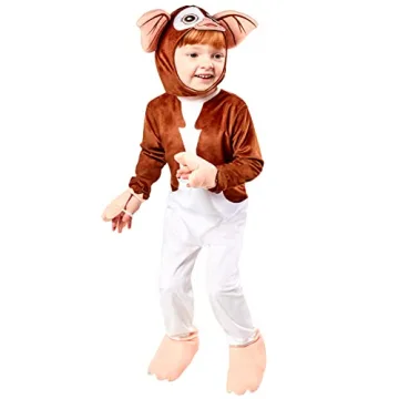 Rubies Toddler Gremlins Gizmo Costume Jumpsuit and Headpiece