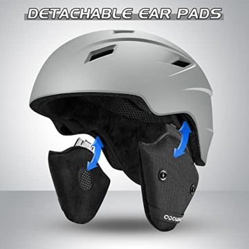 Odoland Ski Helmet and Goggles Set for Winter Sports