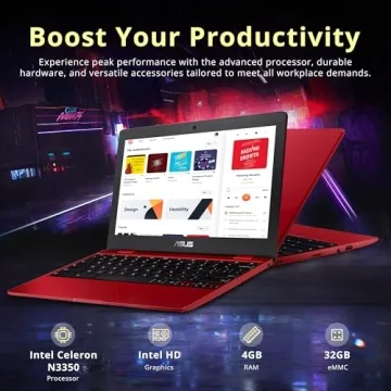 ASUS C223 Chromebook Renewed - 11.6" HD Display