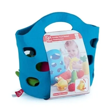 Hape Toddler Fruit Basket Playset for Kids - Safe & Fun