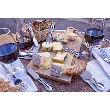 WoneNice Premium Cheese Knives Set - Perfect for Gifts