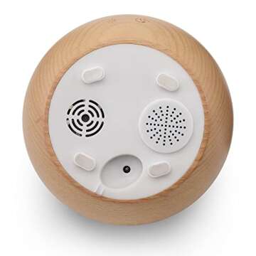 Kakoda Glass Essential Oil Diffuser,Real Wood Base,The 2025 Upgrade Aromatherapy Diffuser,Aroma Diffuse Humidifier,LED Light in 7 Colors，Suitable for Home Office Bedroom