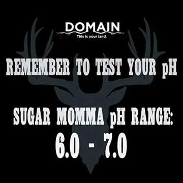 Domain Outdoor Sugar Momma Deer Food Plot Seed, 1/2 Acre, Annual and Perennial Food Sources for Summer, Fall and Winter Attraction, Year Round Food - Turnip, Rape, Kale, Clovers, Chicory