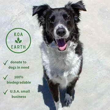 Koa Earth Compostable Poop Bags for Eco-Friendly Dog Owners
