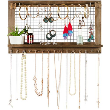 SoCal Buttercup Rustic Jewelry Organizer for All Accessories