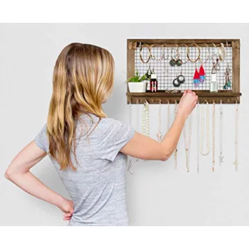 SoCal Buttercup Rustic Jewelry Organizer for All Accessories