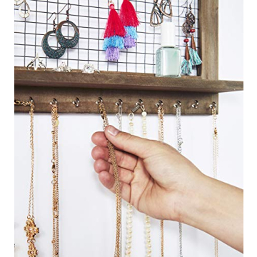 SoCal Buttercup Rustic Jewelry Organizer for All Accessories