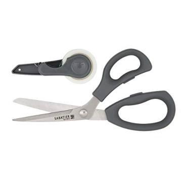Sabatier 2-in-1 Gift Wrap Scissors with Tape Dispenser