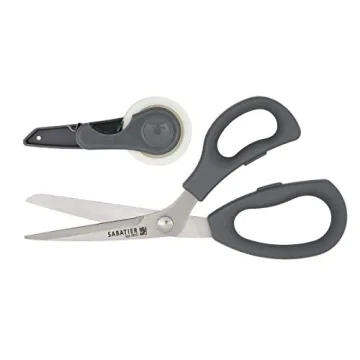 Sabatier 2-in-1 Gift Wrap Scissors with Tape Dispenser