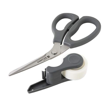 Sabatier 2-in-1 Gift Wrap Scissors with Tape Dispenser