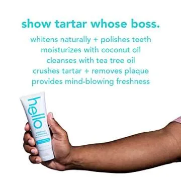hello Antiplaque Whitening Toothpaste - Natural & Fluoride Free