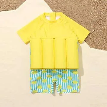 Kids Dinosaur Float Suit with Adjustable Buoyancy for Toddlers