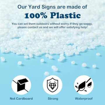 6 Pack White Ghost Halloween Decor Yard Signs with Stakes,Halloween Decorations Outdoor, Scary Silhouette with Glow in Dark Eyes for Outdoor Yard Lawn Garden Halloween Decor