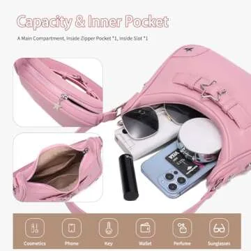 YIKOEE Shoulder Bag Y2k Purse: 90s Mini Underarm Bag - Cute Small Purse