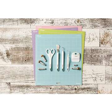 Cricut Expression Machine Standard Grip Cutting Mat, 6" x 12", Green, 2 Count