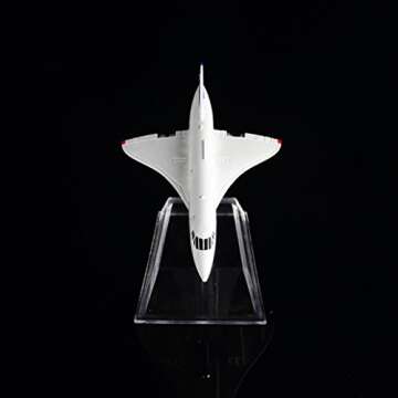24-Hours The Air France F-BVFB Concorde Alloy Metal Souvenir Model Airplane