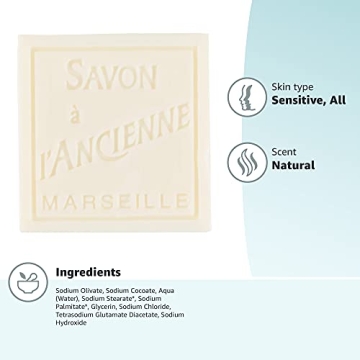 Pre de Provence Marseille Olive Oil Soap Cube - Multi-Purpose