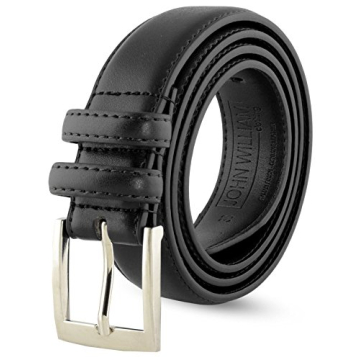 Stylish Men's Leather Belts in Gift Bag - John William