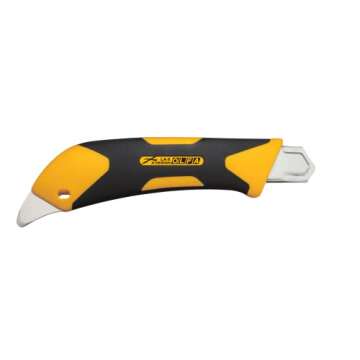 OLFA 18mm Heavy-Duty Utility Knife (LA-X) - Multi-Purpose No-Slip Grip Utility Knife w/Reinforced Fi...