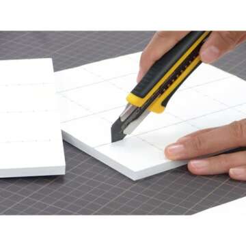 OLFA 18mm Heavy-Duty Utility Knife (LA-X) - Multi-Purpose No-Slip Grip Utility Knife w/Reinforced Fiberglass Handle & Snap-Off Blade, Replacement Blades: Any OLFA 18mm Blade