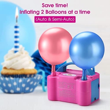 NuLink 600W Electric Balloon Pump for Party Decorations