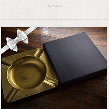 Pure Copper Cigar Ashtray Elegant Mens Gift