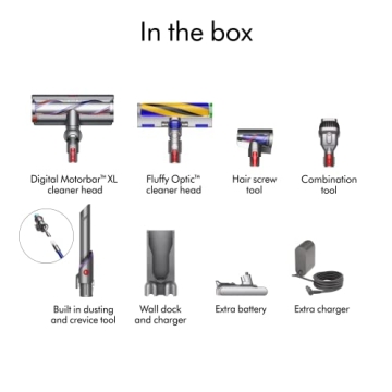 Dyson Gen5outsize Cordless Vacuum Cleaner Nickel Blue Extra Large