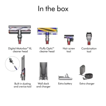 Dyson Gen5outsize Cordless Vacuum Cleaner Nickel Blue Extra Large