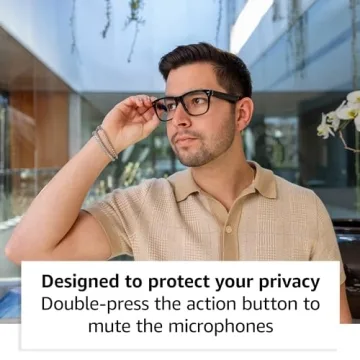 Smart Amazon Echo Frames with Alexa and Blue Light Filter