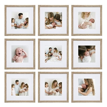Sheffield Home 9 Piece Gallery Wall Frame Set - Elegant Display for Memories
