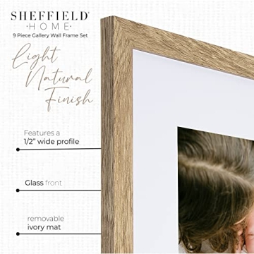 Sheffield Home Gallery Frame Set for Beautiful Displays