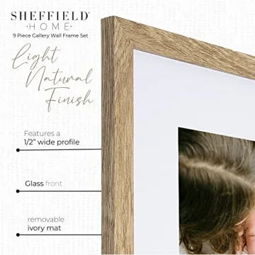 Sheffield Home Gallery Frame Set for Beautiful Displays