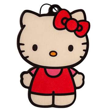 Hello Kitty Air Freshener - Strawberry Scent - 2 Pack