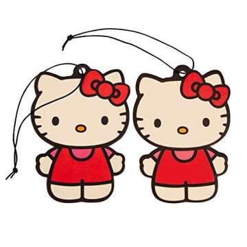 Hello Kitty Air Freshener - Strawberry Scent - 2 Pack