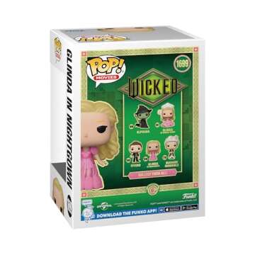 Funko POP Movies: Glinda in Nightgown - Wicked - Collectable Vinyl Figure - Gift Idea - Official Merchandise - for Kids & Adults - Movies Fans - Model Figure for Collectors and Display