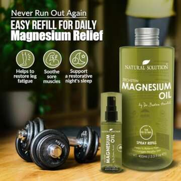 Zechstein Magnesium Oil Spray Refill - 13.52 Oz for Recovery