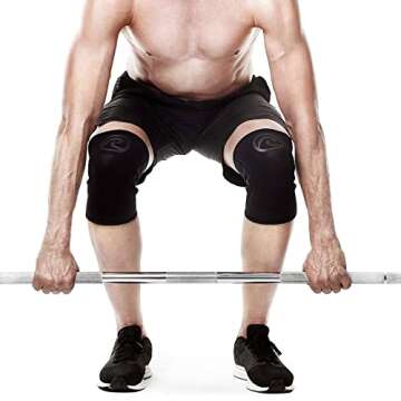 Rehband RX Knee Support - 7mm Neoprene Sleeve for All