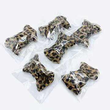 "N/A" Fashion Leopard Shoe Laces, Soft Satin Ribbon Shoelaces for Casual Shoes Shoestring for Women Girls 4CM Wide 1 Pair (Yellow leopard)