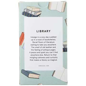 Homesick Scented Candle, Library